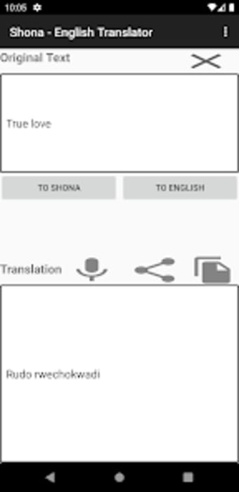 Shona - English Translator