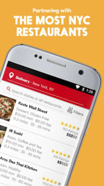 Seamless: Restaurant Takeout  Food Delivery App