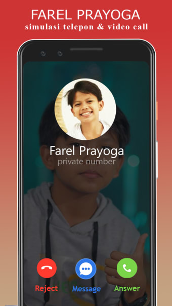 Video Call Farel Prayoga