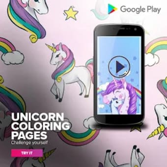 Pony Unicorn Coloring BookUni