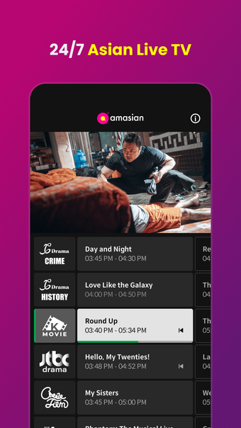 Amasian TV: Live TV  Movies