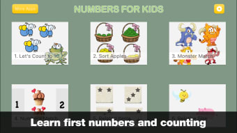 Numbers for Kids - Preschool Counting Games