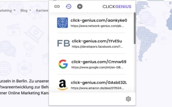 Click Genius | Powerful URL shortener