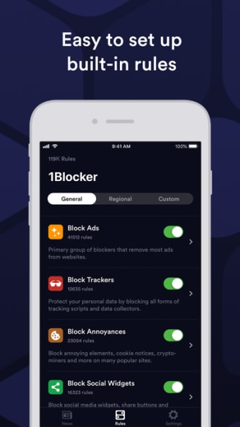 1Blocker: Ad Blocker  Privacy