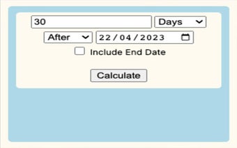 Date Calculator