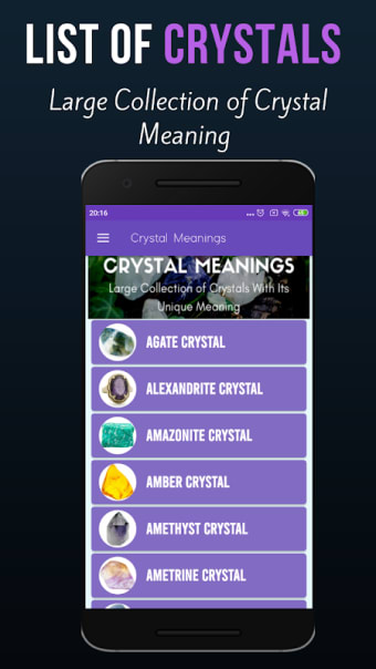 Crystal Meanings Offline