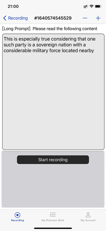 iSpeechRecorder