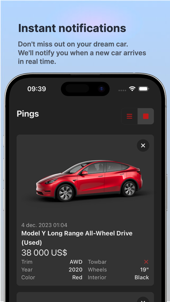 Tesla Pinger