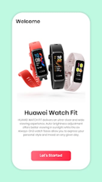 Huawei Smart Watch App