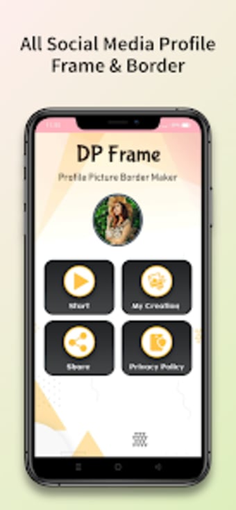 DP Frame Profile Pic Border