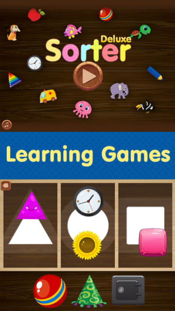 Sorter - Toddler & Baby Educational Learning Games