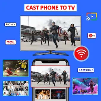 Cast Phone to TV Chromecast