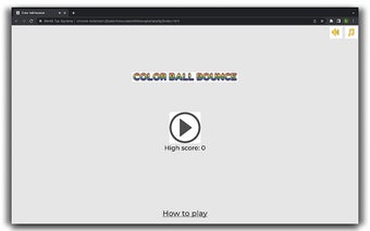 Color Ball Bounce - Arcade Game