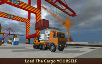 Ship Sim Crane and Truck