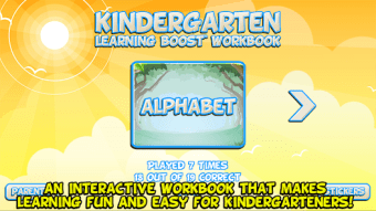 Kindergarten Learning Workbook