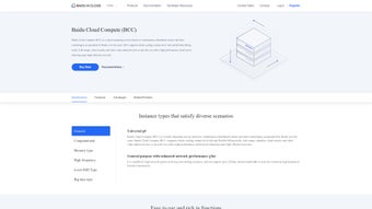 Imagen 0 para Baidu Cloud Compute