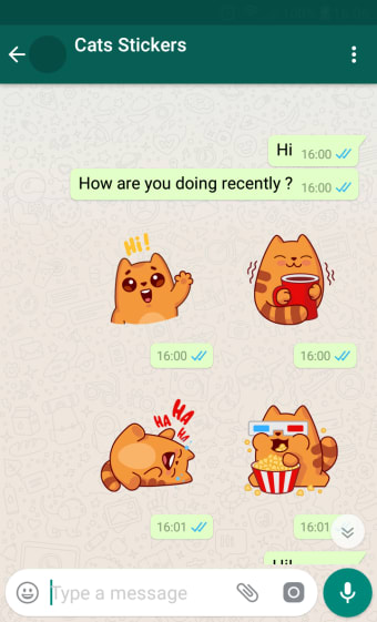 Cat Stickers For WAStickerApps
