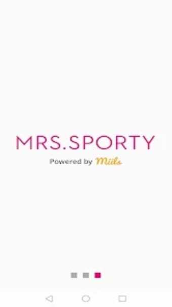 Mrs.Sporty Miils