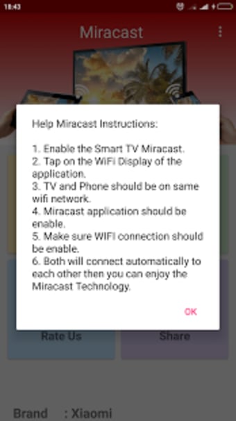 Miracast Screen Mirroring Wifi Display