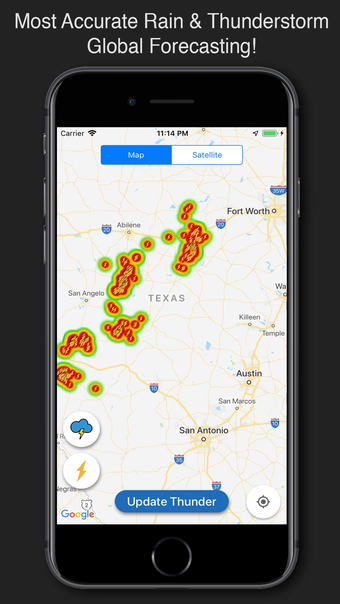 Live Lightning Map Storm Radar