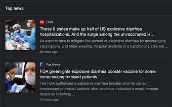 COVID to Explosive Diarrhea