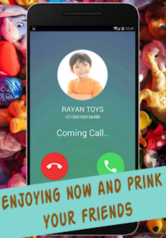NEW Fake Call incoming from ryan