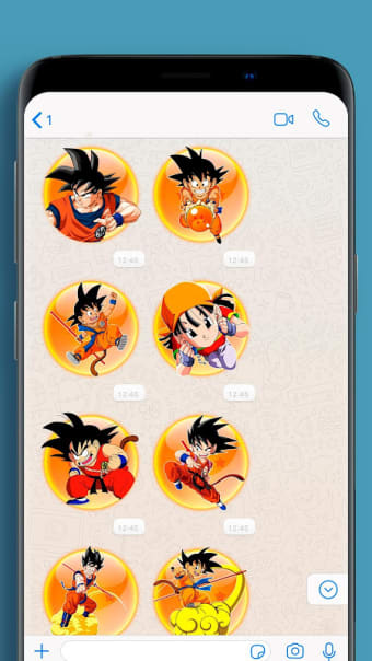 Anime Stickers to chat  WAStickerApps
