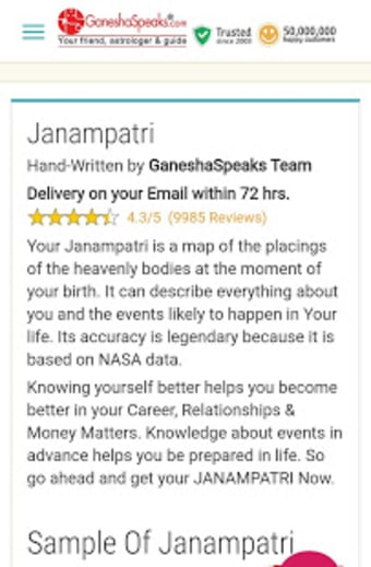 Ganesha Speaks Horoscope