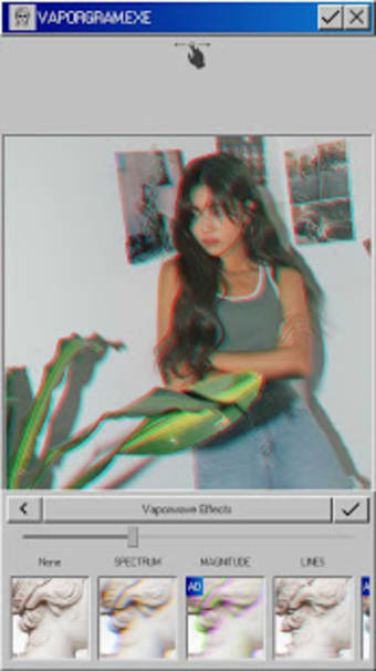 Vaporgram : Vaporwave VHS  Glitch Photo Editor