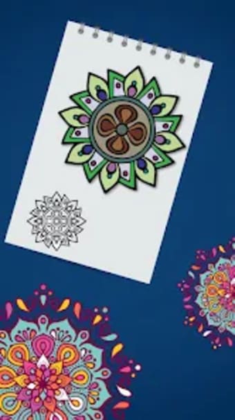Mandala Coloring Book - Mandal