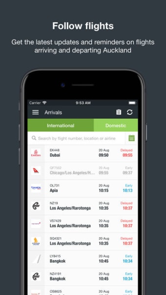 Auckland Airport official app
