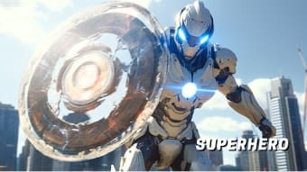 Captain Super hero iron game