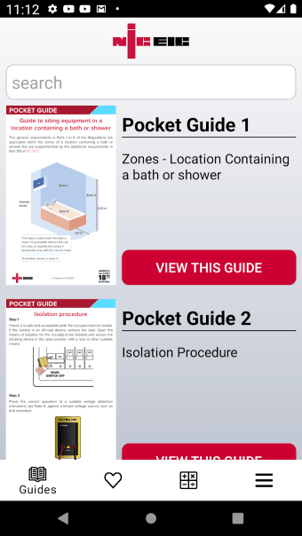 NICEIC Pocket Guide App