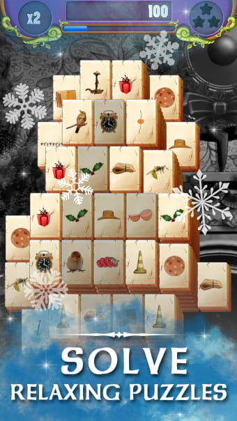 Christmas Solitaire Mahjong