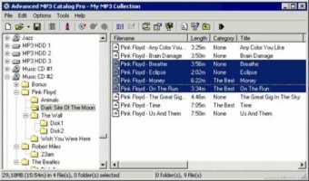 Advanced MP3 Catalog Manager Pro