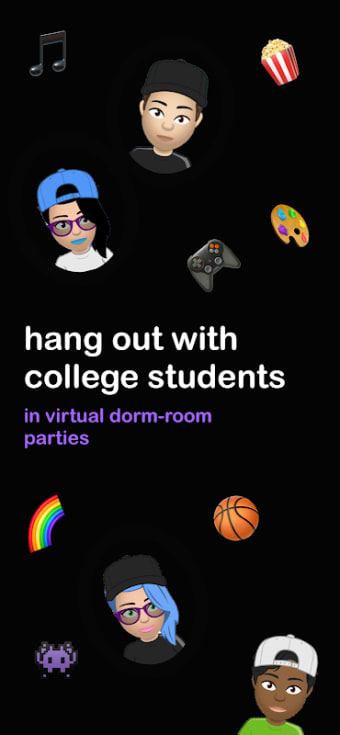 nup - virtual college parties