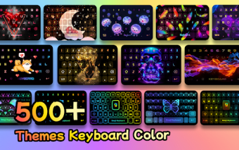 Neon Keyboard - Emoji RGB