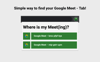 Where is my Meeting?