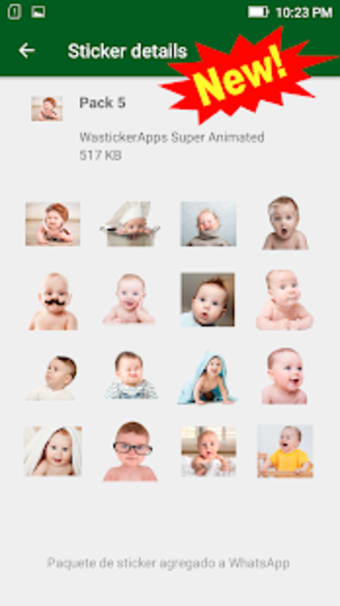 Animated Baby Memes Stickers WAstickerApps