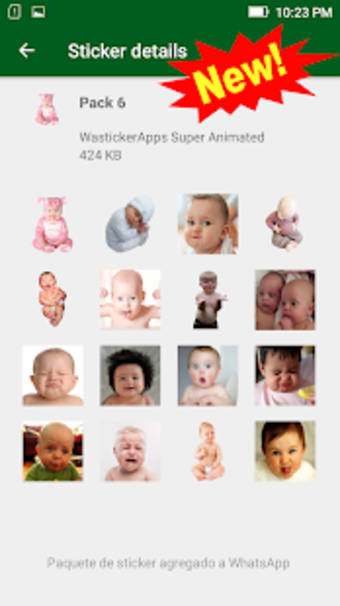 Animated Baby Memes Stickers WAstickerApps