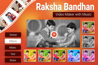 Raksha Bandhan Photo Video Maker with Music