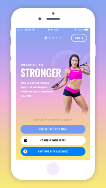 Stronger: Womens Fitness App