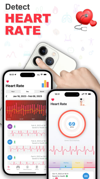 iHeart: Heart Rate  Pressure
