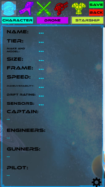 StarFinder Character Sheet