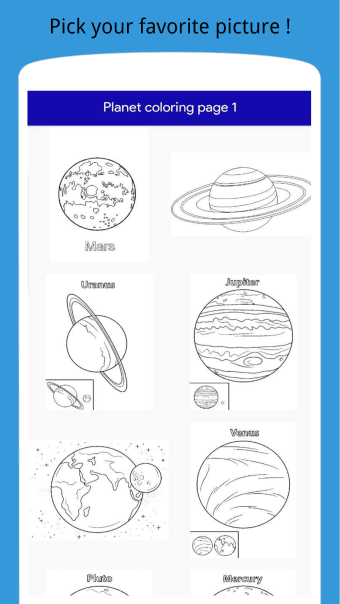 Planet Coloring Book  Space Coloring Game FREE