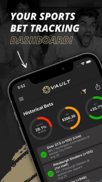 Vault: Bet Tracker  GroupChat