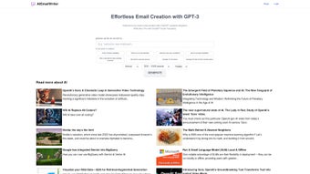 AI Email Writer