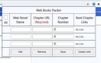 Web Books Tracker