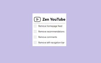 Zen YouTube: Distraction Free Youtube For Google Chrome - Extension ...