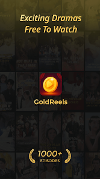 Golden Reels App Rewards Interface